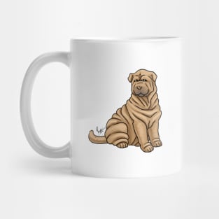 Dog - Shar-Pei - Fawn Mug